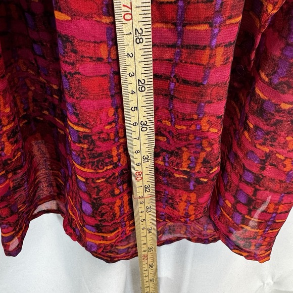 Peppermint Women's Work Dress Sm/Md, Wedding Guest Dress Fall Lightweight Sheer - Picture 2 of 5